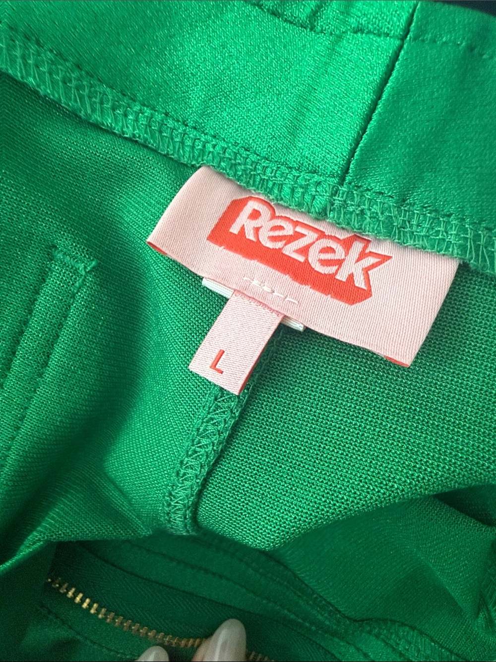 Rezek Trousers in Emerald Green - Picture 7 of 7